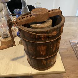 Antique Butter Churn would buckle style