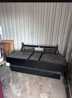 RKI Truck Equipment Double Lid Steel Cross Box Tool Box Toolbox Headache Grill