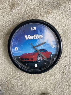 Corvette Clock