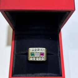 14KT YELLOW GOLD DIAMOND RING 💎