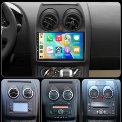 CAMECHO [4G+64G] Android 13 Car Stereo for Nissan Rogue 2008-2013, 9" IPS 1280 * 720P Touch Screen Car Radio with Carplay Android Auto Bluetooth DSP/G