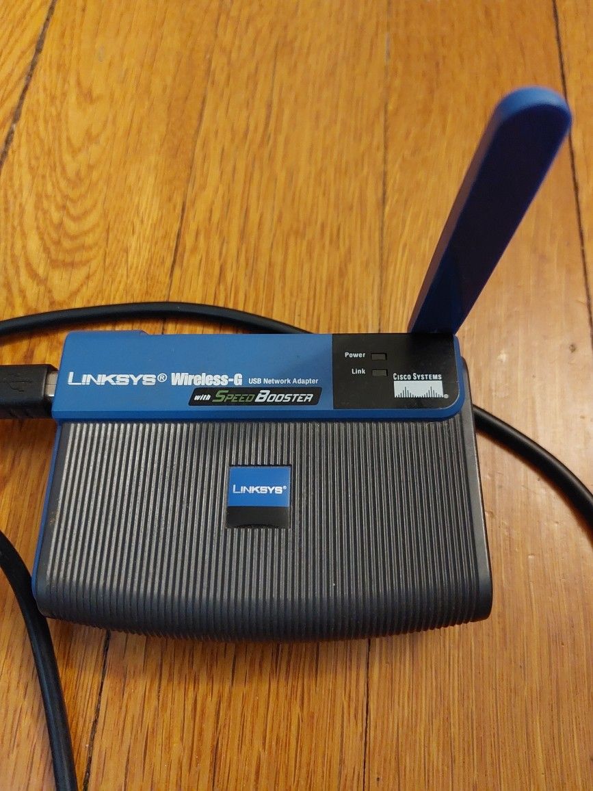 Linksys Wireless G USB Network Adapter WUSB54G Wifi