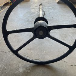 62 Scout Steering Wheel And Shaft 