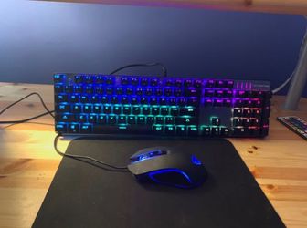 Keyboard and mouse