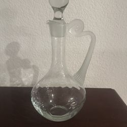  Vintage Decanter. Used As Decor In Glass Cabinet Only.  No Holds. Trades Of Deliveries. Same Day Pick Up 