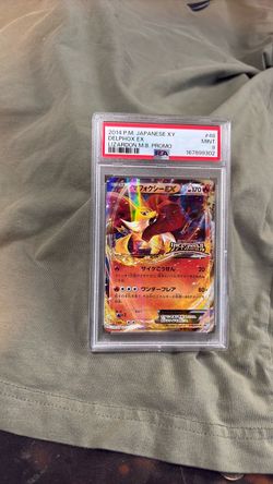 PSA 9 Delphox EX Japanese XY Lizardon MB Promo #48