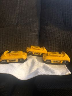 Dewalt batteries