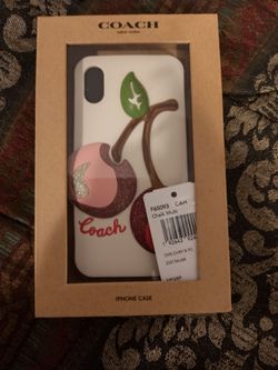 Coach phone case Super cute new in box