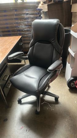 Office chair leather