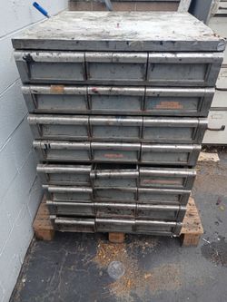 2 TOOL BOXES, CARDBOARD, AND OTHER THINGS FOR SALE