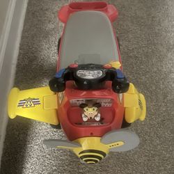 Mickey mouse airplane ride