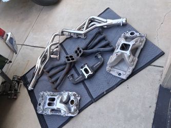 4 bbl manifolds& misc.