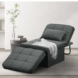 4 In 1 Convertible Ottoman Sofa Bed 