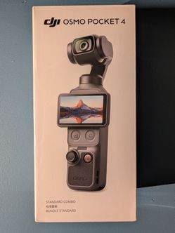 New & Sealed DJI Pocket 4 standard combo