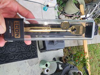 Icon 24k Gold plated 1/4 Drive  special edition ratchet