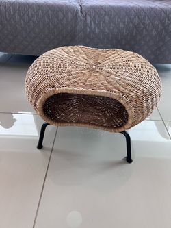 Small wicker table