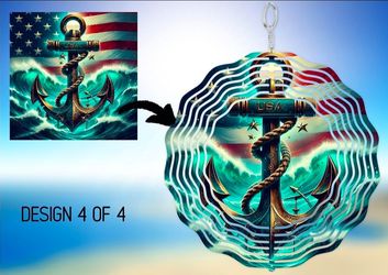 Navy Wind Spinners