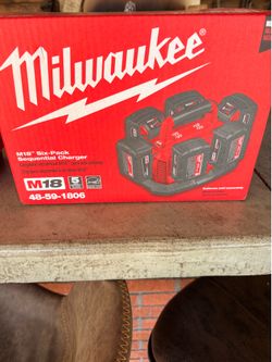 Milwaukee six pack charger