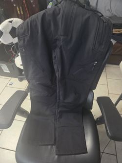Free soldier Snow ski pants black size 30W/30L Fleece lined softshell FA. 952303
