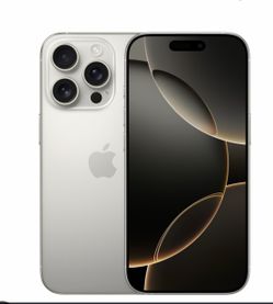 iPhone 16 Pro (Silver & Locked)
