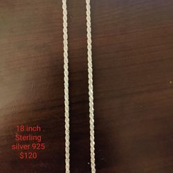 Sterling Silver Chain