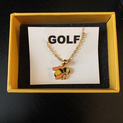 Golf wang 14 k golf necklace for Sale in San Marcos, CA - OfferUp