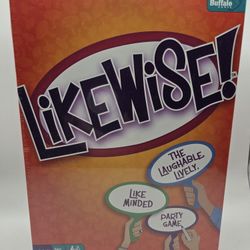 LikeWise Party Game NEW- FACTORY SEALED