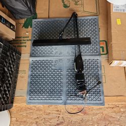 RARE Classic Mid Century Dazor Desk Lamp Jeweler Hobby Crafts Drafting Black Clamp On