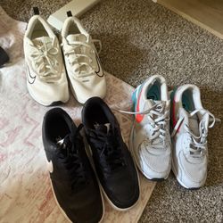 3 Pairs Of Nikes 