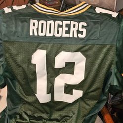 Aaron Rodgers Packers NFL On Field Jersey 
