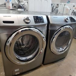 ♨️♨️SAMSUNG SET STEAM WASHER END ELECTRIC DRYER ♨️ WITH WARRANTY 🌋 