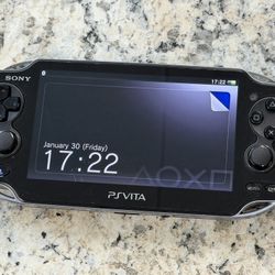 Sony PlayStation PS Vita PCH-1100 Crystal Black
