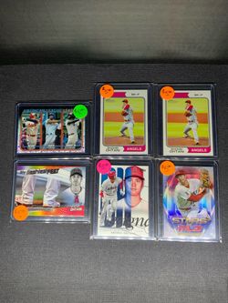 Shohei Ohtani Topps Baseball Cards