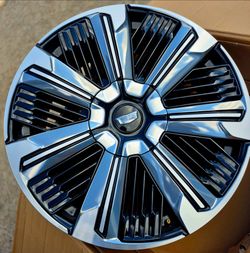 2027 CADILLAC ESCALADE IQ RIMS OEM NEW......( 24" INCH )