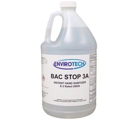 BAC STOP 3A Hand Sanitizer Liquid 1 Gal