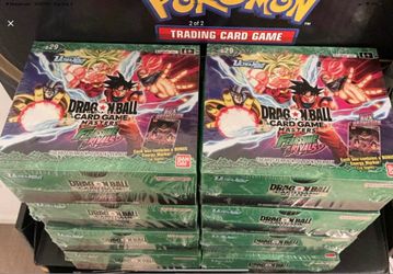 Dragon Ball Masters B-29 Fearsome Rivals Booster Box
