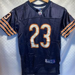 Football NFL Chicago Bears #23 Hester sz Medium 10-12 Youth Reebok Mesh Jersey