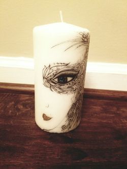 Mystic eye candle!