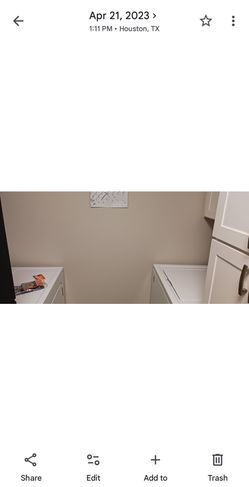 Washer and dryer