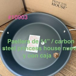 Paellera De 14” 👉 princess house todo nuevo y con caja 📦