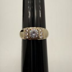 10k Men Band With Czs Size 8
