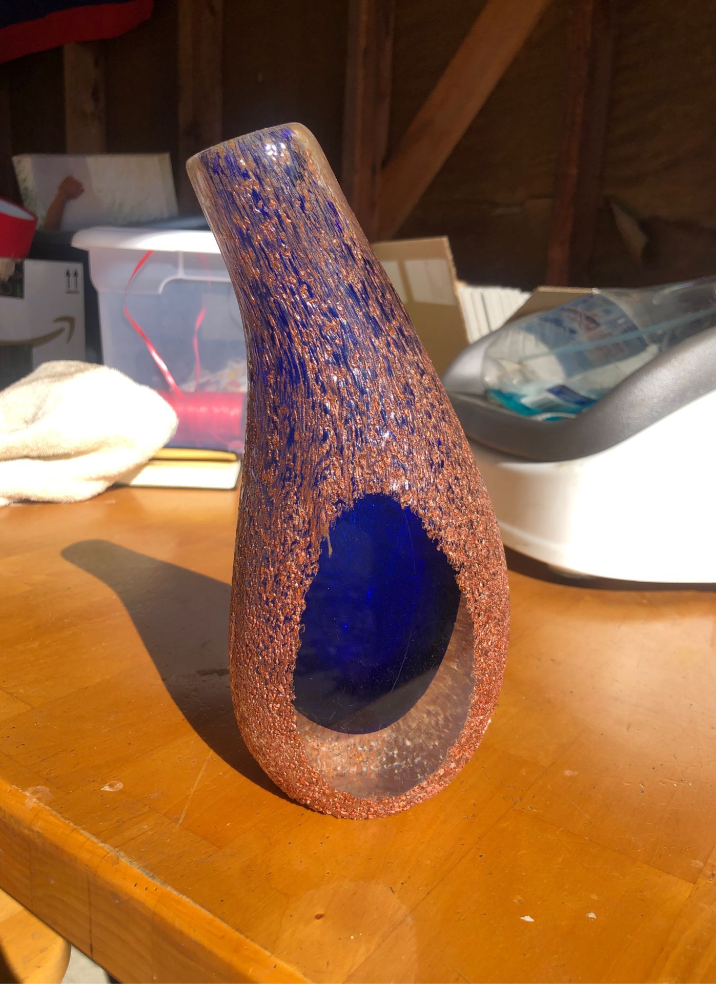 Blown glass pieces
