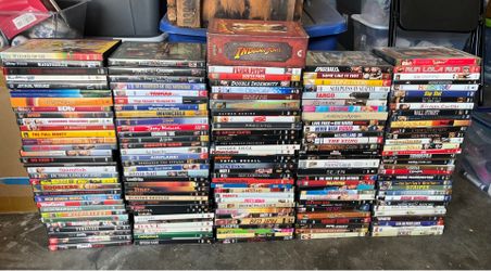 161 DVD Movie Collection – Classics, Action, Comedy & Box Sets – Great Condition