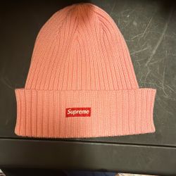 Supreme Knit Beanie Pink