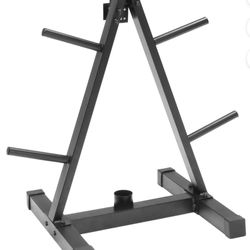 Vertical Standard Weight Plate Tree Rack
