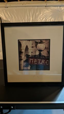 Framed wall art