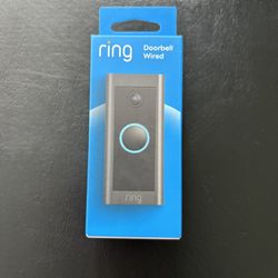 ring Video Doorbell Wired (new & unopened)