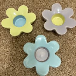 Tea light Flower Candle Holders