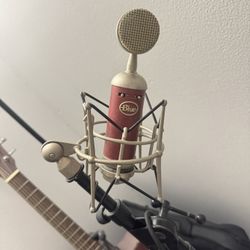 Blue Condenser Microphone 