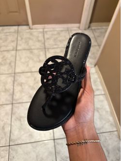 Rhinestone Tory Burch sandals